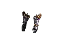 Silver Heart Illusion Knight Gloves