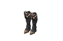 Silver Heart Illusion Knight Boots